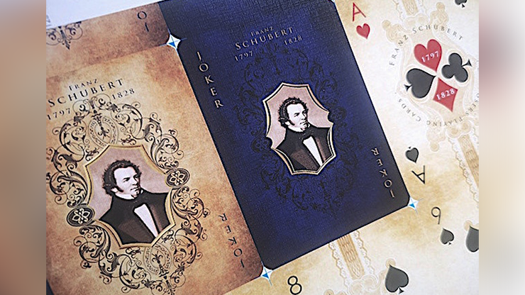 PlayingCardDecks.com-Composers Schubert Playing Cards NPCC