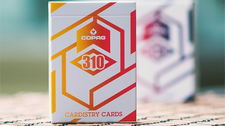 PlayingCardDecks.com-Copag 310 Alpha Orange Cardistry Cards Cartamundi