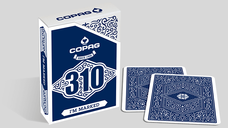 PlayingCardDecks.com-Copag 310 I'm Marked Blue Playing Cards Cartamundi