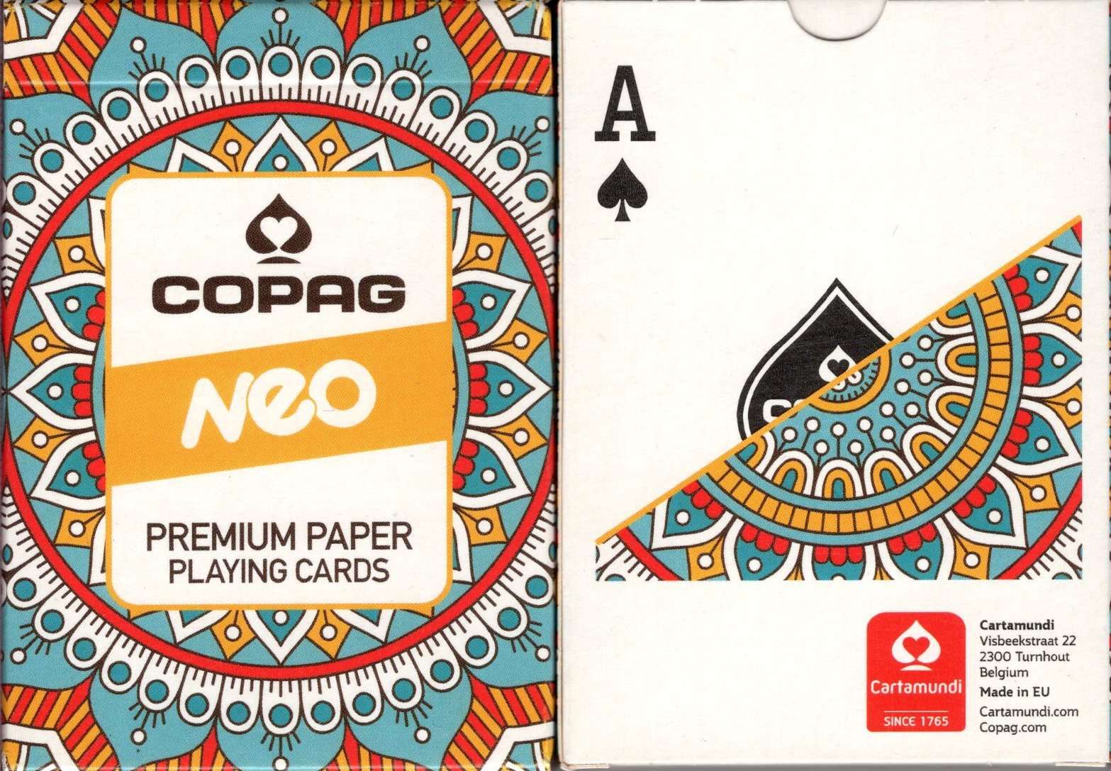 PlayingCardDecks.com-Copag Neo Culture Playing Cards Cartamundi