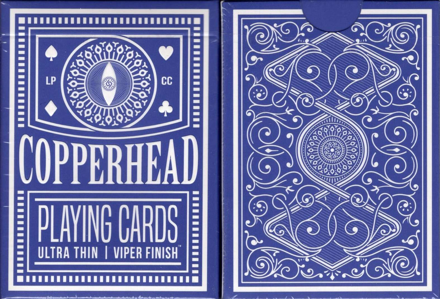 PlayingCardDecks.com-Copperhead v4 Very Peri Playing Cards LPCC