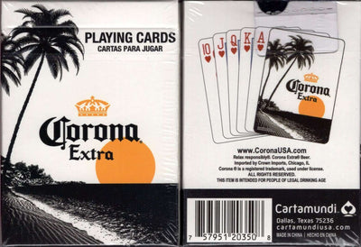 PlayingCardDecks.com-Corona Extra Playing Cards Cartamundi