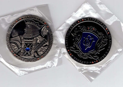PlayingCardDecks.com-Crown Jewels Sapphire Cover Coin