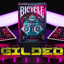 PlayingCardDecks.com-Cybershock Gilded Fushia Bicycle Playing Cards