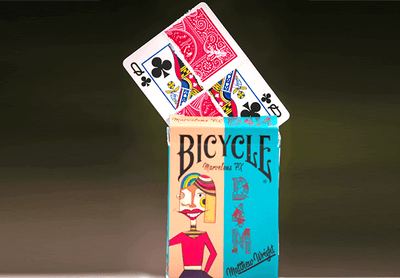 PlayingCardDecks.com-D4M Card Effect Bicycle Playing Cards