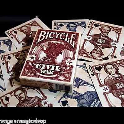 PlayingCardDecks.com-Civil War Red Bicycle Playing Cards