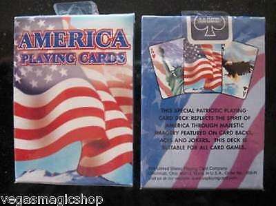 PlayingCardDecks.com-America USA Flag Playing Cards Deck