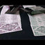 PlayingCardDecks.com-Floral 2 Deck Set Green Purple Playing Cards