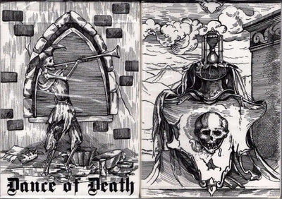 PlayingCardDecks.com-Dance of Death v3 Playing Cards Cartamundi