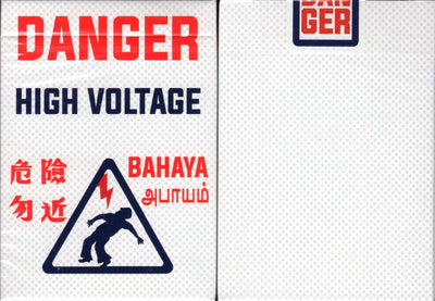 PlayingCardDecks.com-Danger High Voltage Playing Cards USPCC