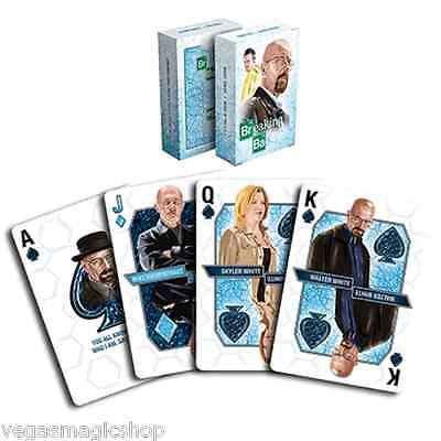 PlayingCardDecks.com-Breaking Bad Blue Playing Cards Deck