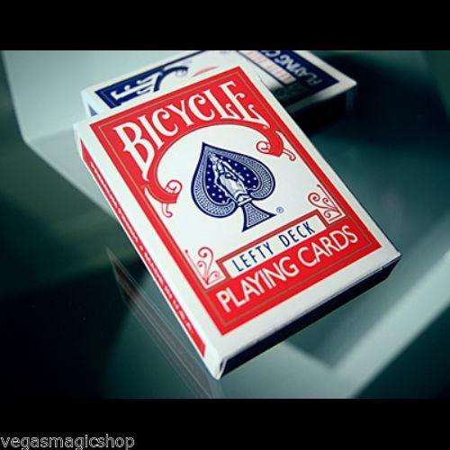 PlayingCardDecks.com-Lefty Bicycle Red & Blue 2 Deck Set Playing Cards