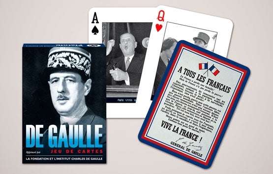 PlayingCardDecks.com-De Gaulle Playing Cards Piatnik