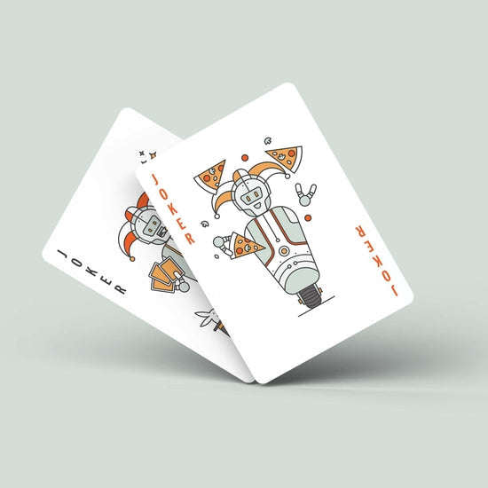 PlayingCardDecks.com-Deck of Robots Playing Cards USPCC