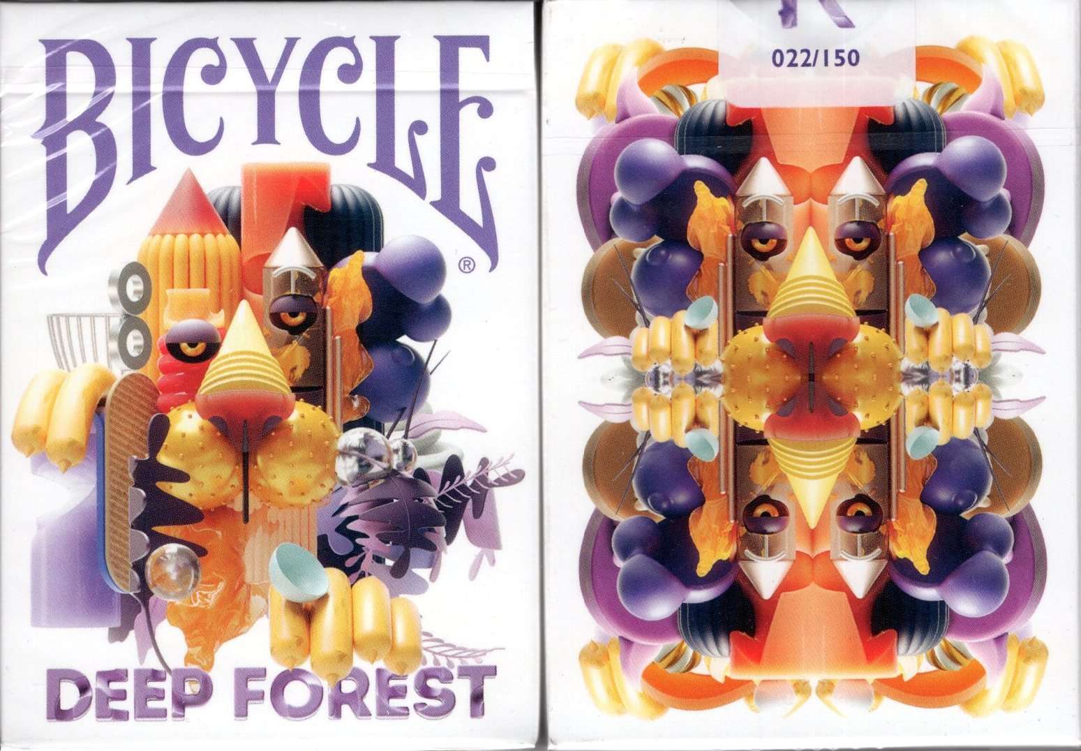 PlayingCardDecks.com-Deep Forest Gilded Bicycle Playing Cards