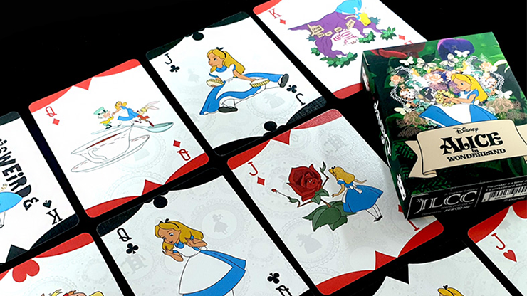 PlayingCardDecks.com-Disney Alice In Wonderland Playing Cards JLCC