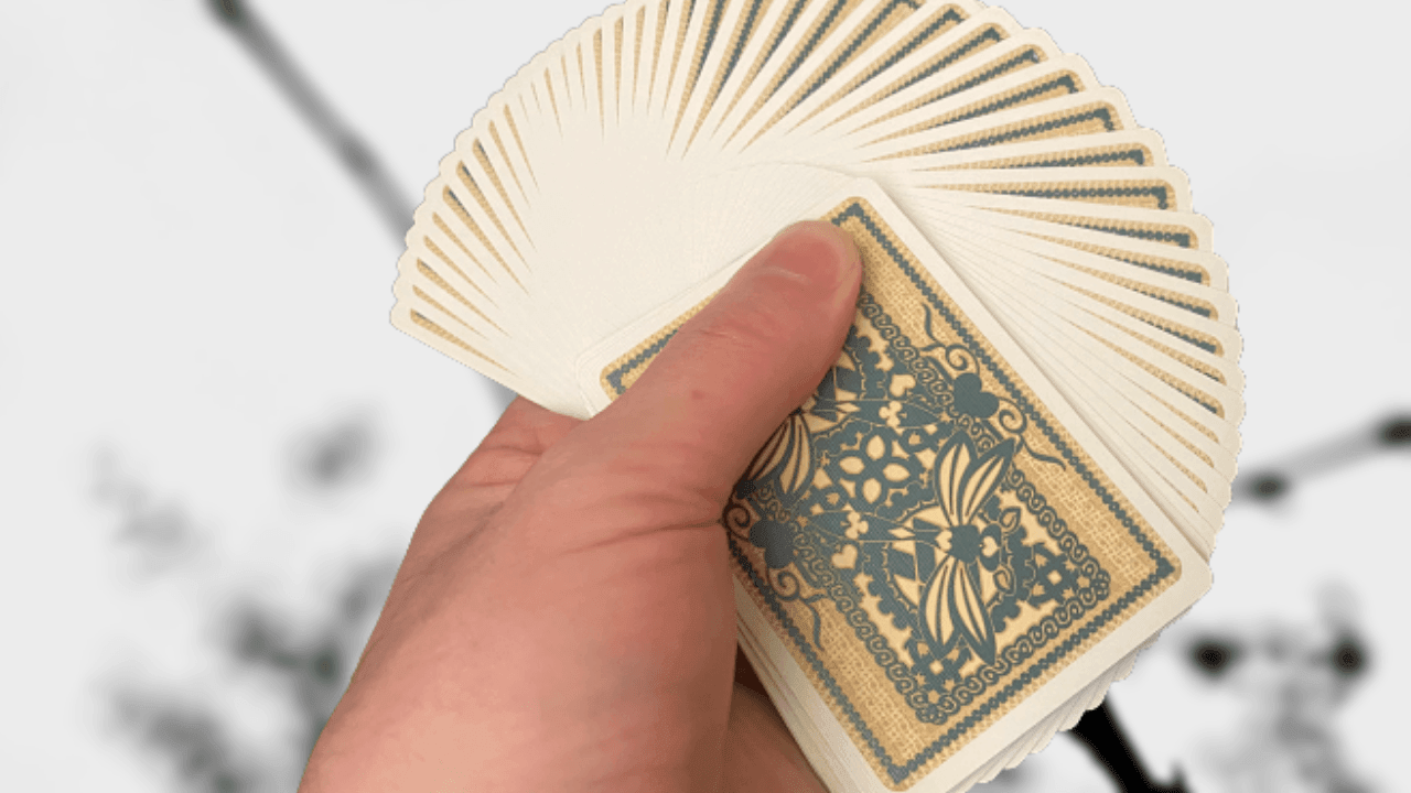 PlayingCardDecks.com-Dragonfly Gilded Bicycle Playing Cards