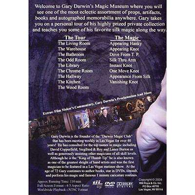 PlayingCardDecks.com-Magic Museum Tour & Silk Magic By Gary Darwin - DVD