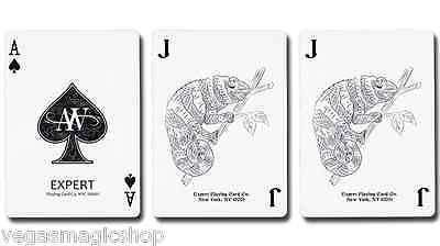 PlayingCardDecks.com-Chameleons Red Playing Cards Deck