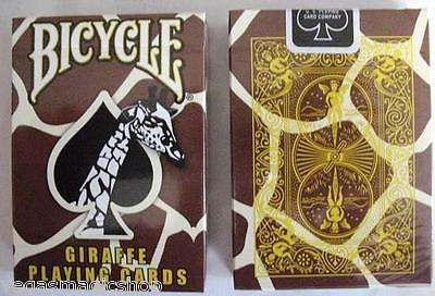 PlayingCardDecks.com-Giraffe Bicycle Playing Cards Deck