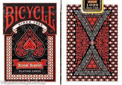 PlayingCardDecks.com-Royal Scarlet Bicycle Playing Cards
