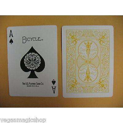 PlayingCardDecks.com-Yellow Trace Bicycle Playing Cards