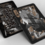 PlayingCardDecks.com-Edo Karuta Shogun Black Bicycle Playing Cards