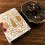 PlayingCardDecks.com-Edo Karuta Shogun Black Deluxe Playing Cards USPCC
