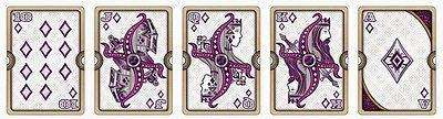 PlayingCardDecks.com-Ornate White Amethyst Playing Cards Deck USPCC
