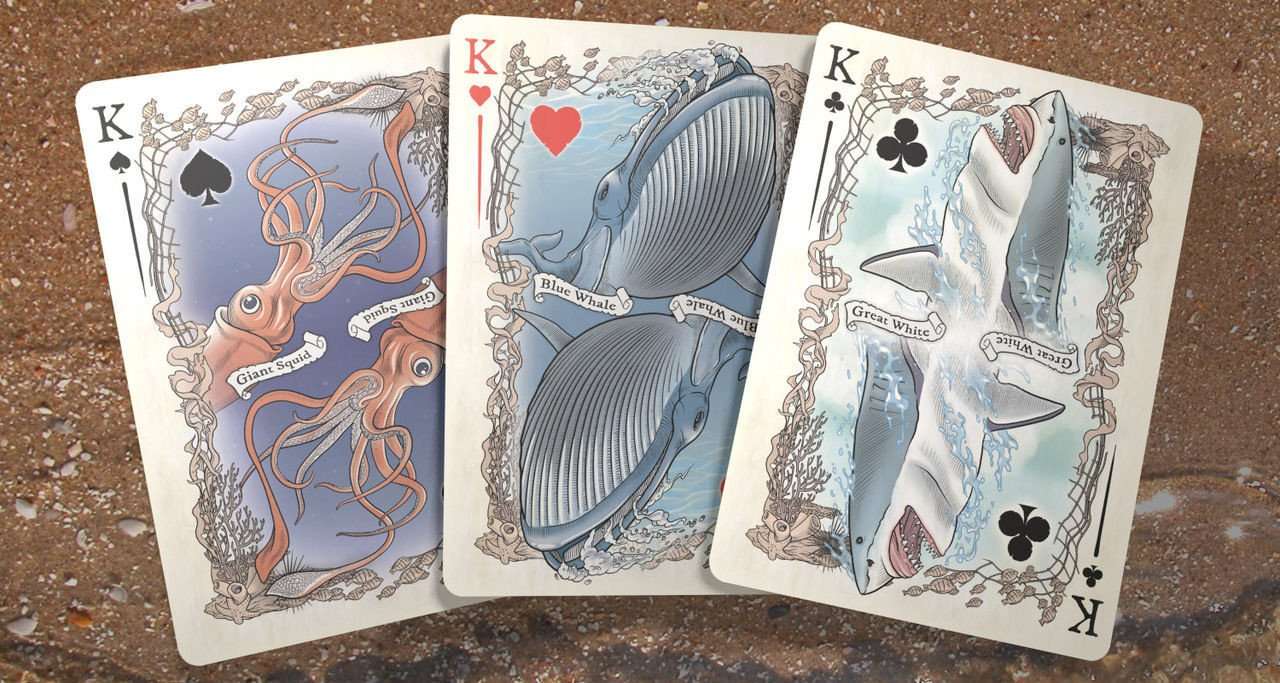 PlayingCardDecks.com-Sea Creatures Bicycle Playing Cards Deck