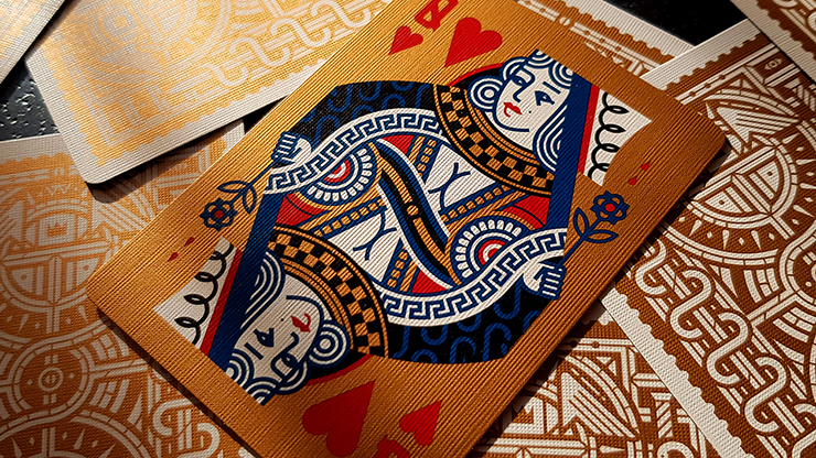 PlayingCardDecks.com-Egoism Ivory Playing Cards USPCC