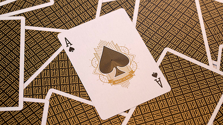 PlayingCardDecks.com-Esoteric Gold Marked Playing Cards Cartamundi