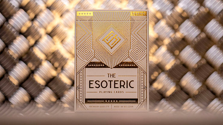 PlayingCardDecks.com-Esoteric Gold Marked Playing Cards Cartamundi