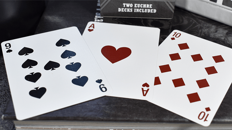 PlayingCardDecks.com-Euchre Loner Hand Playing Cards LPCC