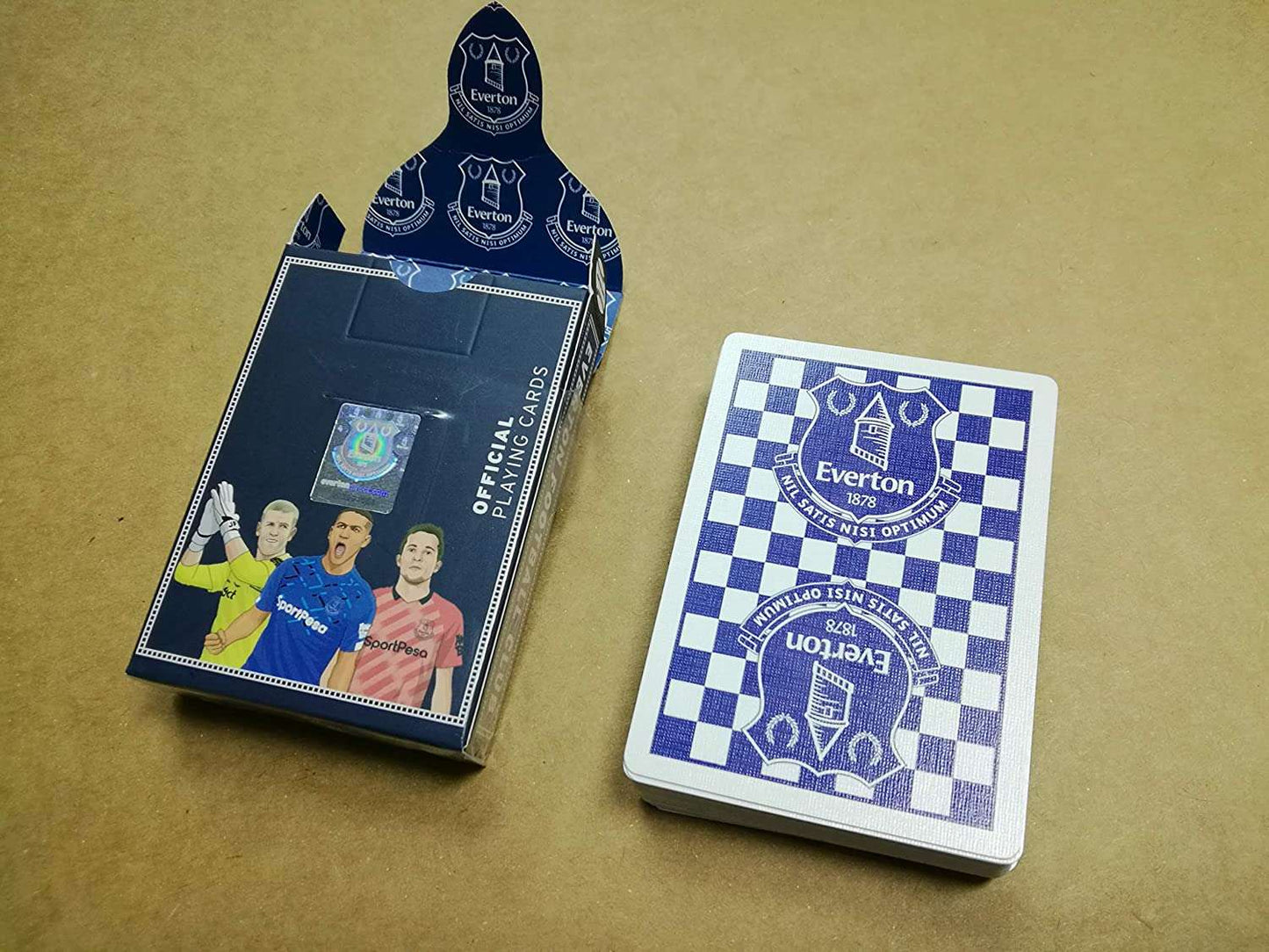 PlayingCardDecks.com-Everton Soccer Playing Cards