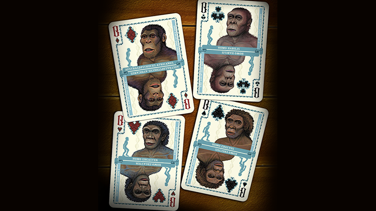 PlayingCardDecks.com-Evolution of Mankind Playing Cards USPCC