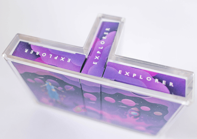 PlayingCardDecks.com-Explorer Playing Cards 3 Deck T Case