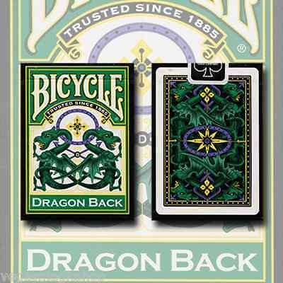 PlayingCardDecks.com-Dragon Back Green Bicycle Playing Cards