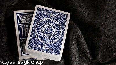 PlayingCardDecks.com-Tally-Ho Circle Back Blue Playing Cards