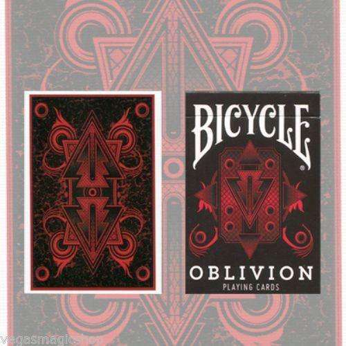 PlayingCardDecks.com-Oblivion 2 Deck Set Red & White Bicycle Playing Cards