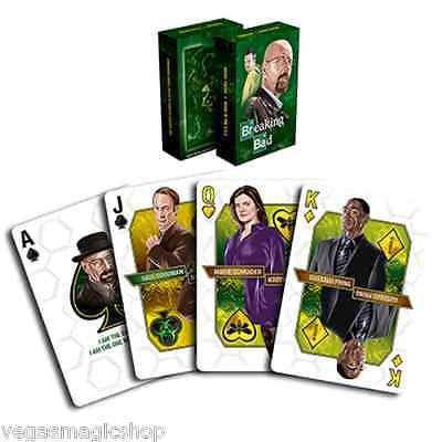 PlayingCardDecks.com-Breaking Bad Green Playing Cards