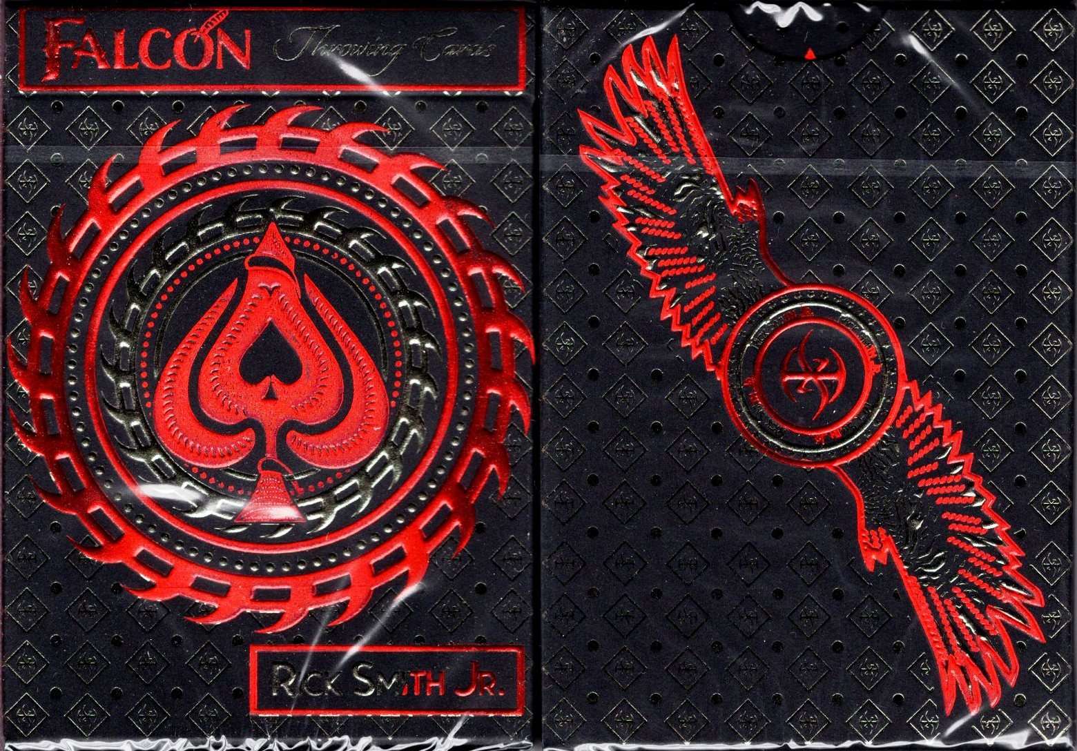 Falcon Razors Deluxe Throwing Playing Cards USPCC – PlayingCardDecks.com