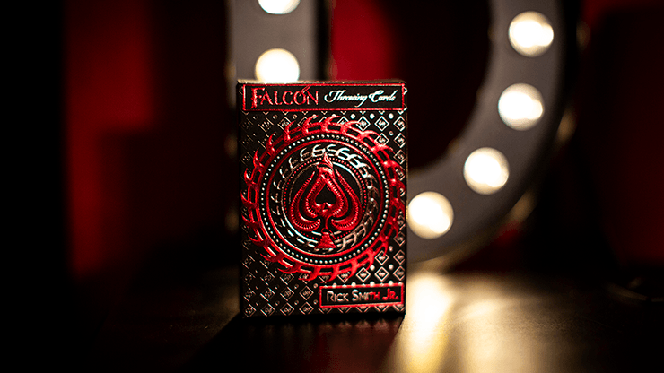 PlayingCardDecks.com-Falcon Razors Deluxe Throwing Playing Cards USPCC