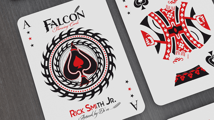 PlayingCardDecks.com-Falcon Razors Throwing Playing Cards USPCC