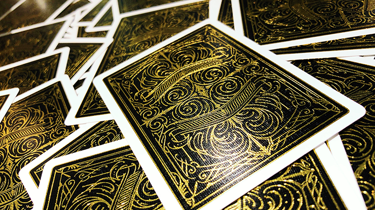 PlayingCardDecks.com-Fantast Gold Playing Cards