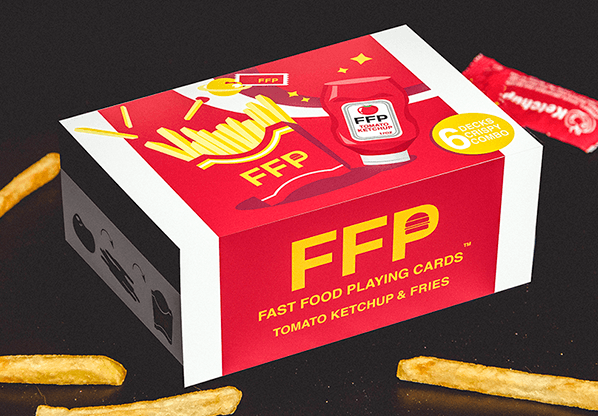 PlayingCardDecks.com-Fast Food 6 Deck Box