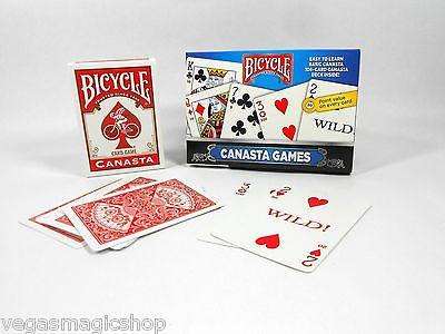 PlayingCardDecks.com-Canasta 2 Deck Set Bicycle Playing Cards