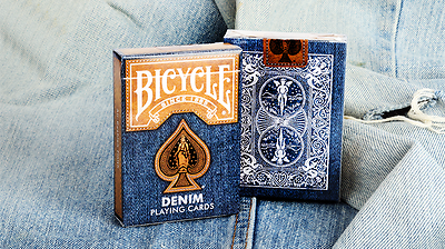 PlayingCardDecks.com-Denim v1 Bicycle Playing Cards