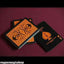 PlayingCardDecks.com-Skull Metallic Orange Bicycle Playing Cards Deck