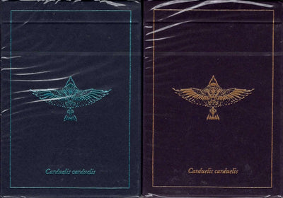 PlayingCardDecks.com-Feather Goldfinch Playing Cards Cartamundi